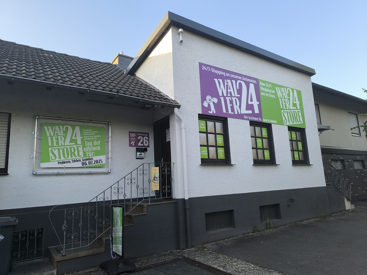 Am Bahnhof in Au (Sieg) entsteht ein Laden, in dem Kunden rund um die Uhr einkaufen knnen. (Fotos privat)