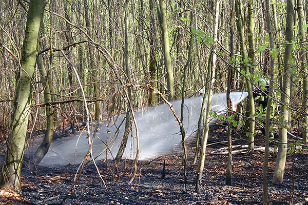 Waldbrand in Ehlscheid