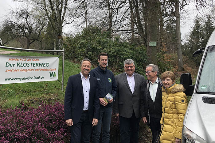 Wanderbus fr den Klosterweg startet Ostersonntag