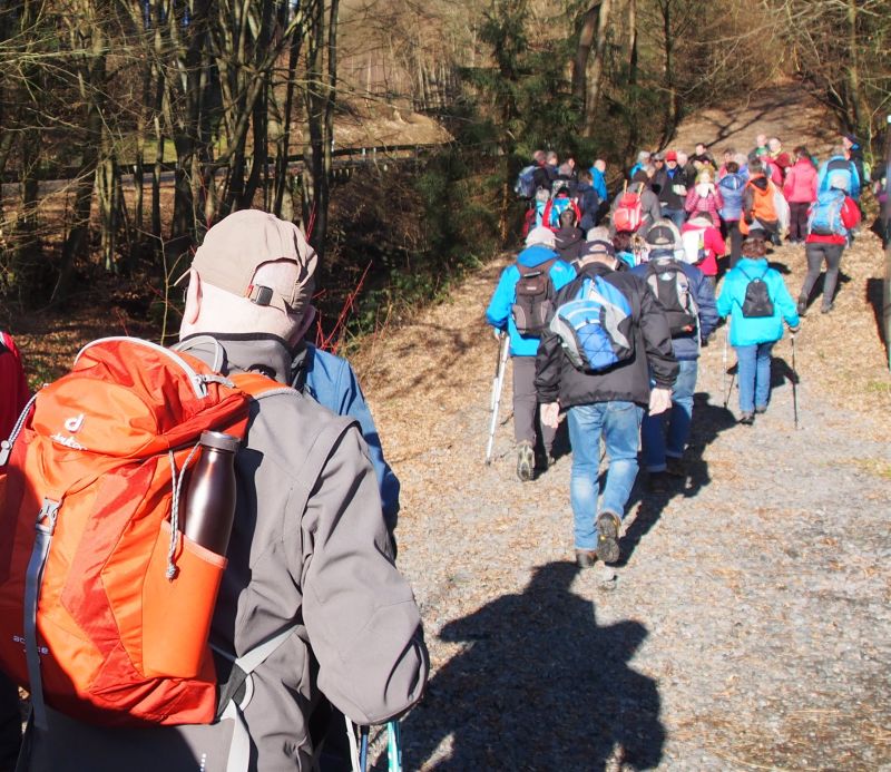 Der erste Sonntag im Jahr gehrt der Winterwanderung