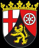 Wappen des Landes Rheinland-Pfalz.