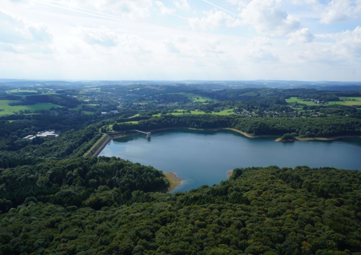 Die Wiehltalsperre ist die Heimat des Trinkwassers fr die meisten Brger im Kreis Altenkirchen. (Foto: Aggerverband)