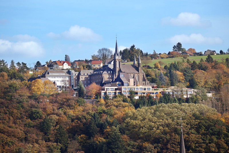 Im Haus Mutter Rosa auf dem Waldbreitbacher Klosterberg bieten die Franziskanerinnen regelmig Meditationsabende und -wochenenden an. Foto: Privat
