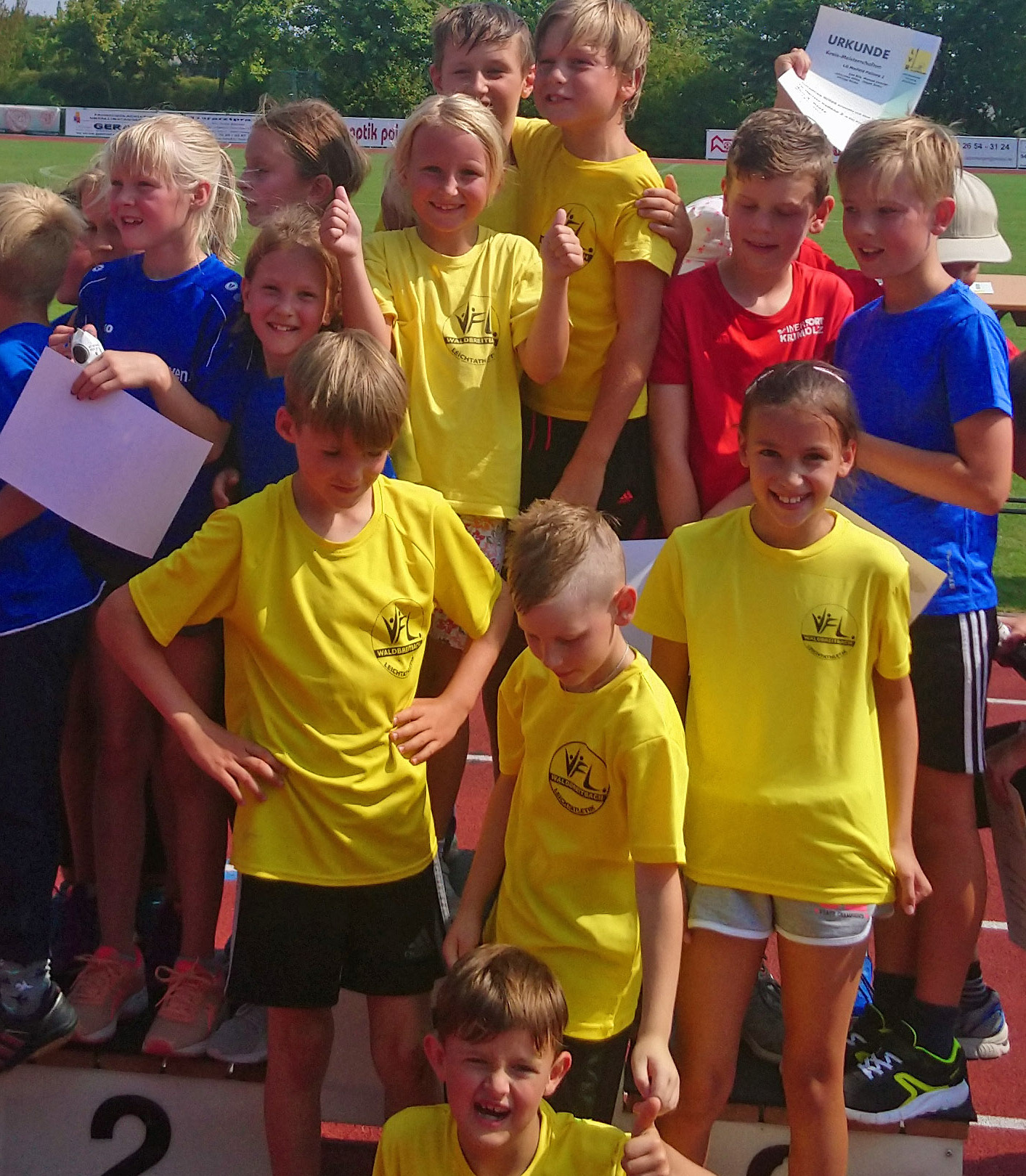 Die Waldbreitbacher Kinderteams waren in Polch erfolgreich. Foto: Verein