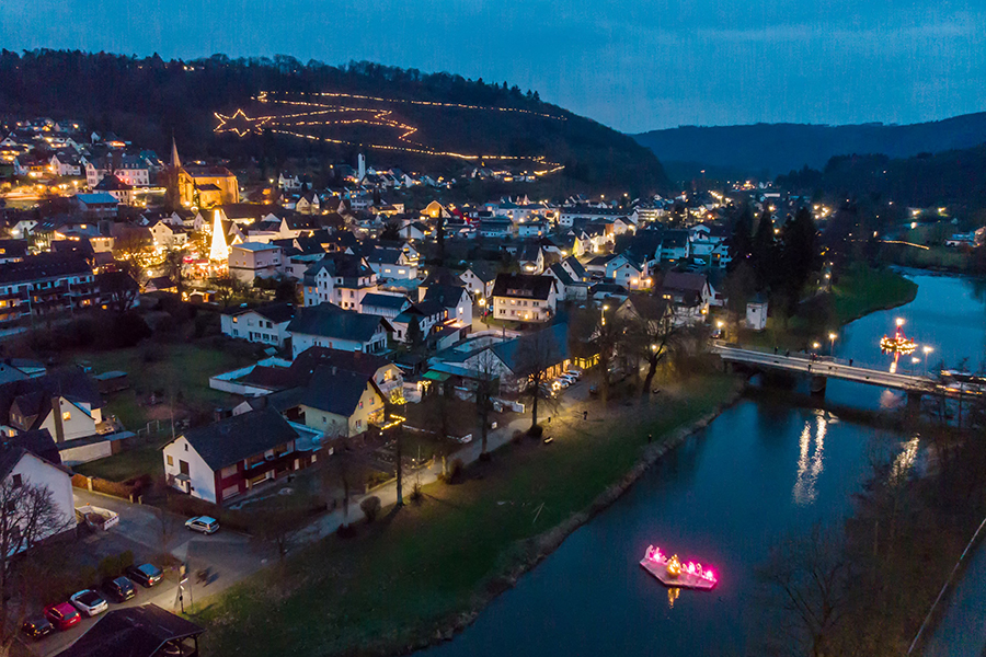 Weihnachtsdorf Waldbreitbach  Das Original 