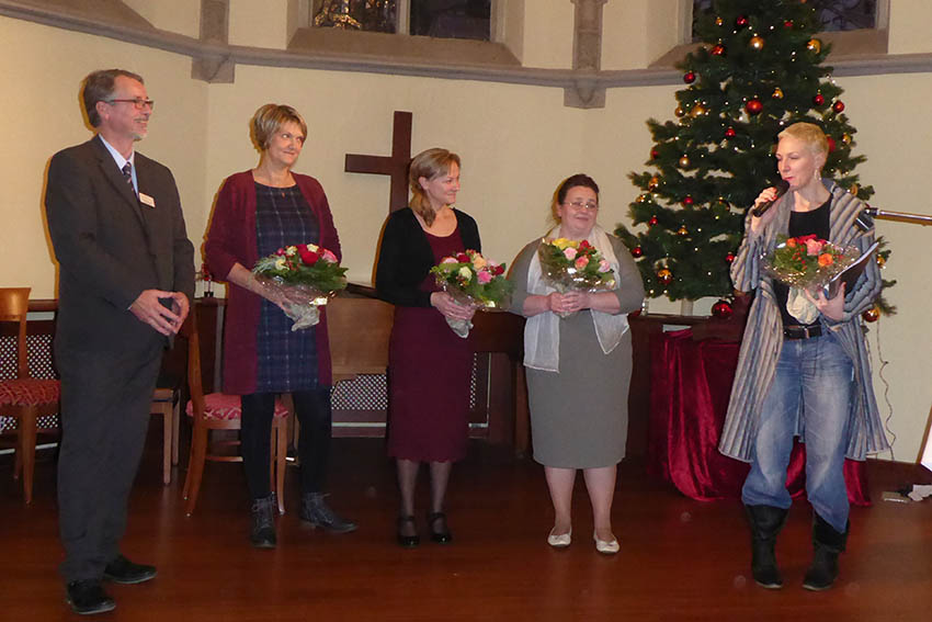 Sven Lefkowitz, Helene Balzer, Katharina Aul, Birgit Schulz und Barbara Schachtner. Fotos: privat