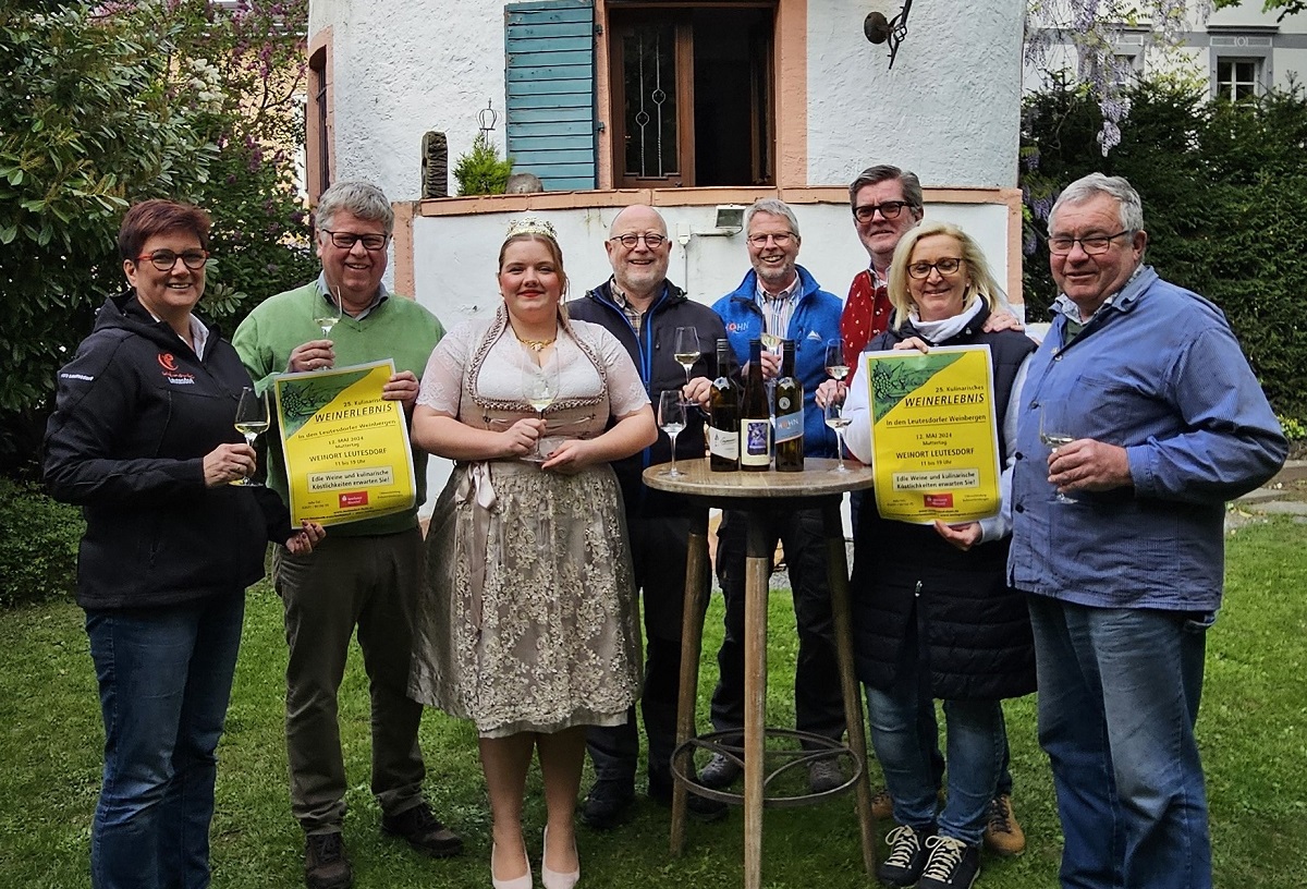 Am Muttertag den Frhling in den Leutesdorfern Weinbergen begren