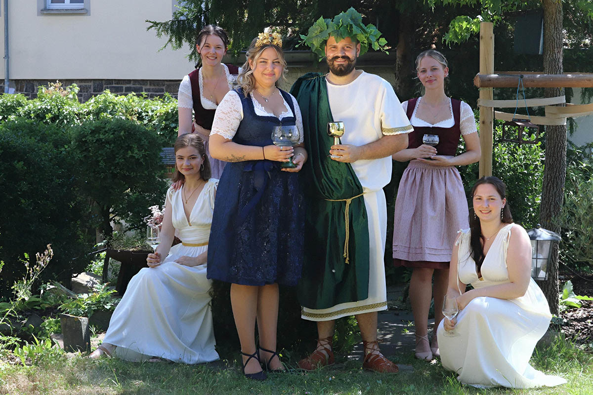 Die Weinmajest�ten. Foto: Daniela Simon