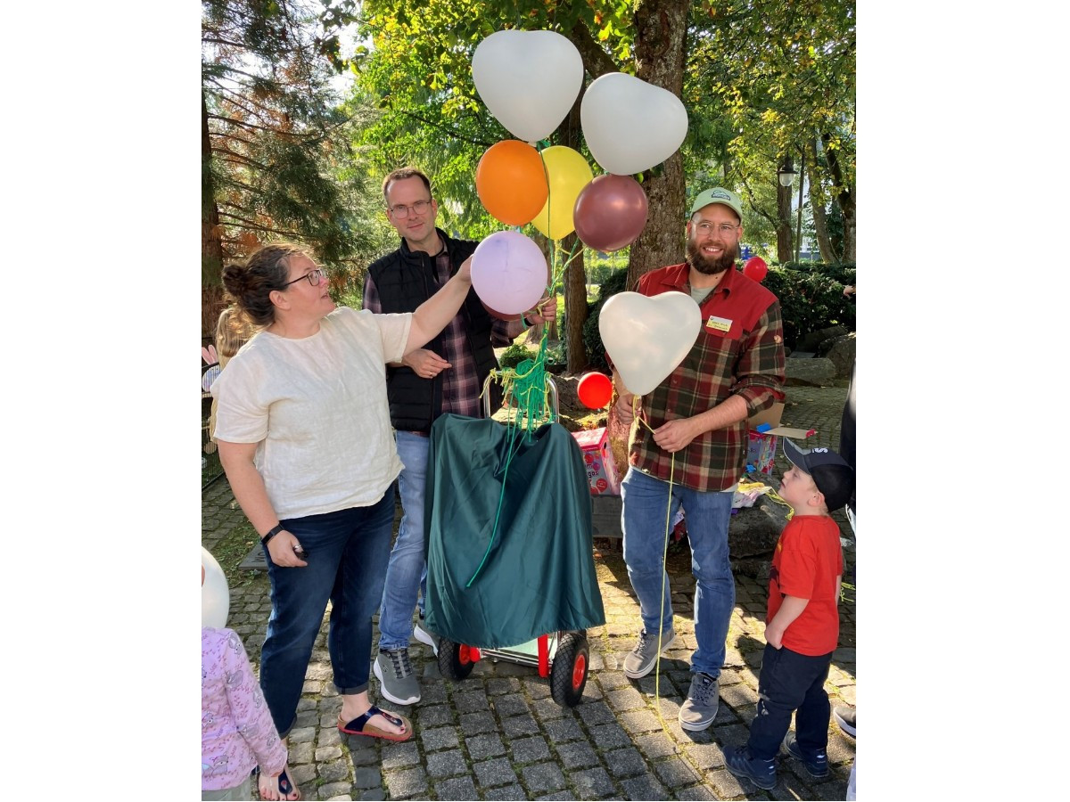 Weltkindertag 2024 auf dem Rathausplatz. (Foto: Nadine Bongard) 