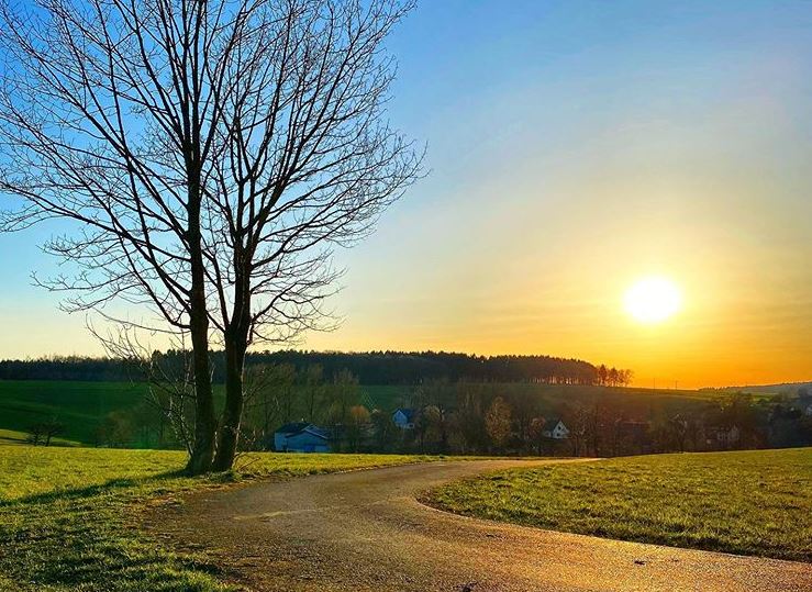 Abendstimmung im Westerwald (Foto: Bjrn Schumacher)