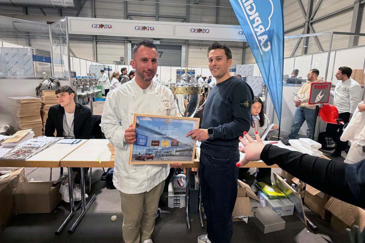 Giuseppe (li.) und Francesco Rittaco nahmen am "Grand Prix Gelato" teil (Bild: La Giu)
