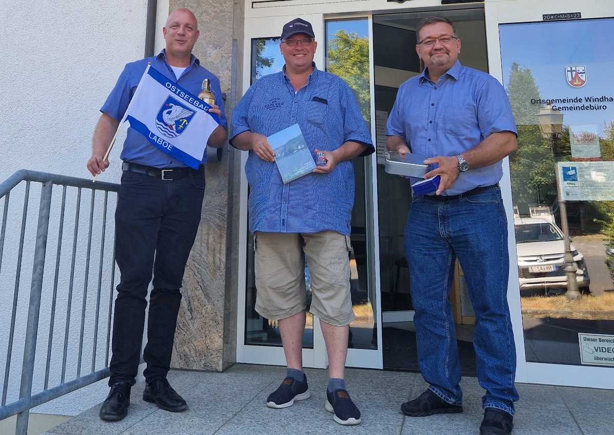 Besuch bei der Feuerwehr in Windhagen. (Foto: Privat)