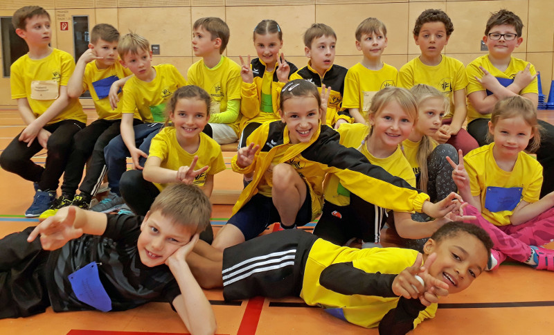 Die jungen Athleten aus Waldbreitbach waren im Windhagen erfolgreich. Foto: Verein