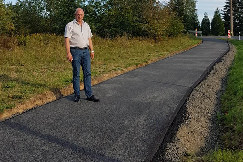 Verlngerung des Weges baulich fertiggestellt