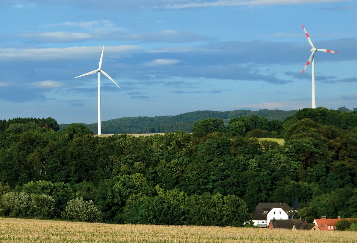 Info-Tour des SPD-Ortsverein Bad Hnningen zum Windpark in Waldalgesheim