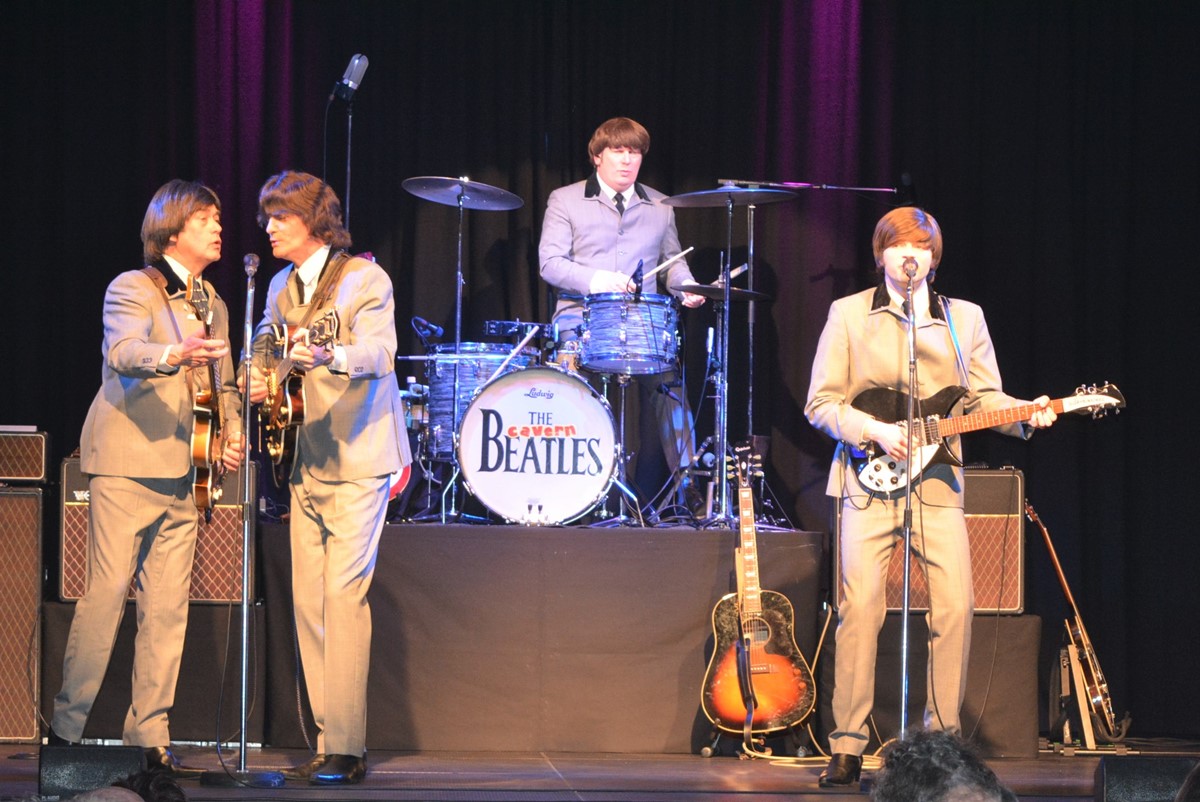 Die "Cavern Beatles" in Wissener Kulturwerk. (Fotos: Wolfgang Rabsch)