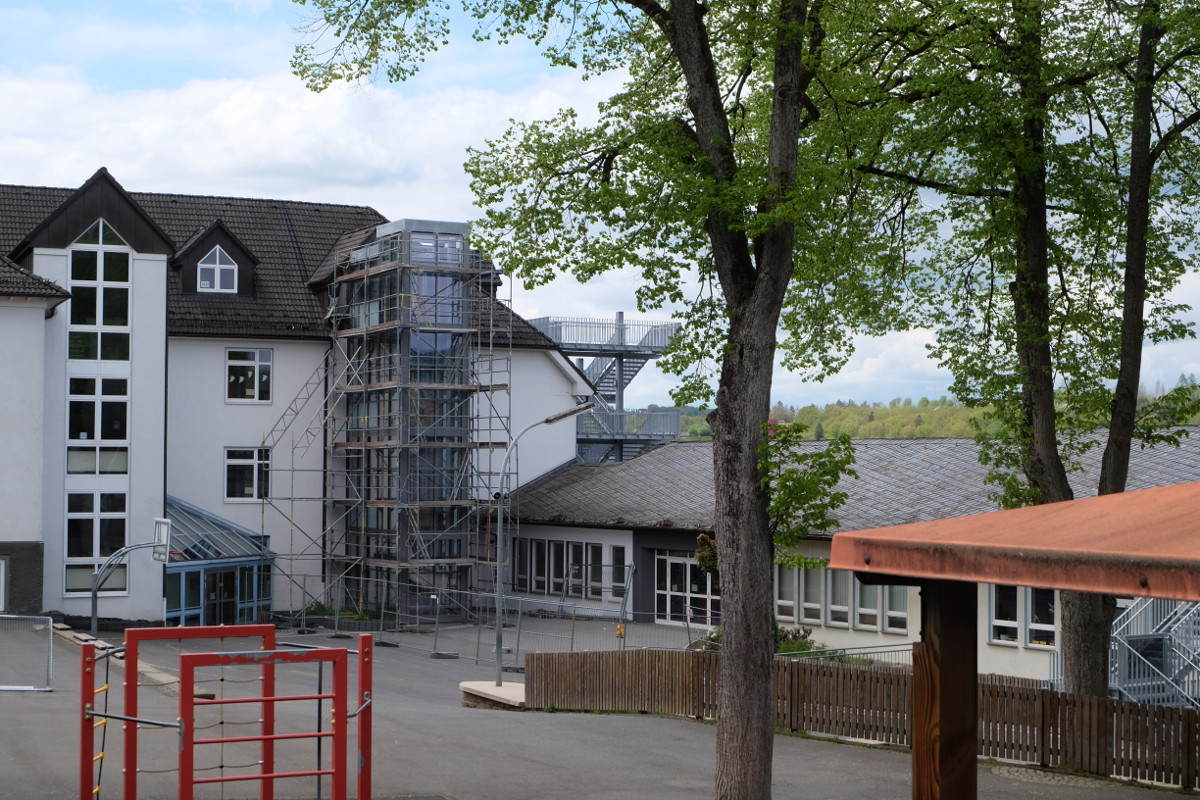 Die Franziskus Grundschule in Wissen steckt gerade mitten in einem umfangreichen Modernisierungsprozess. (Fotos: KathaBe)