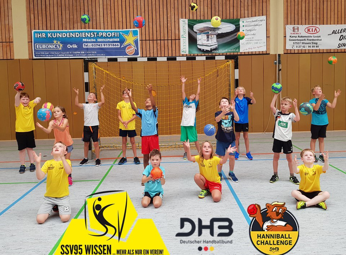 Handball im Lockdown: E-Jugend nimmt an DHB Hanniball Challenge teil