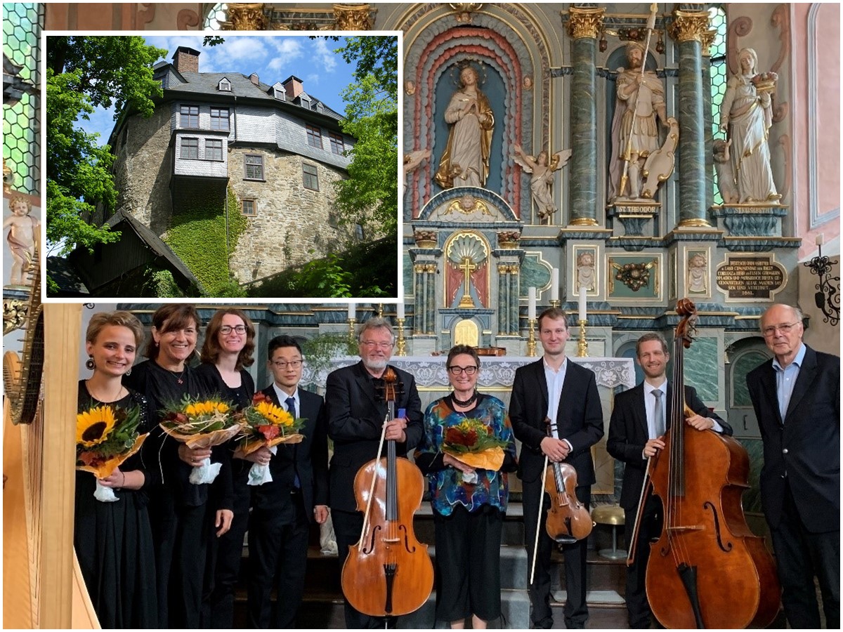 Schloss Schnstein bei Wissen wird wieder Schauplatz klassischer Musik. (Foto: H.-G. Orthen)