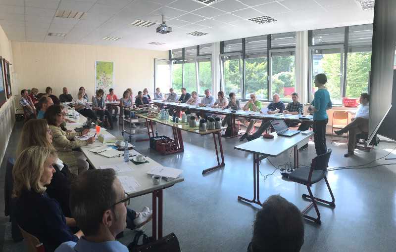30 Vertreter der umliegenden Schulen trafen sich zur Tagung in Wissen. Foto: Privat