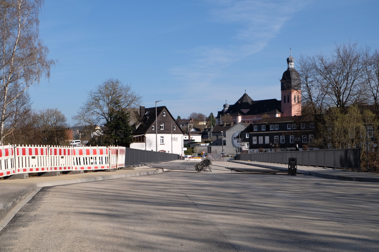 Siegbrcke in Wissens Altstadt frhzeitig freigegeben (aktualisiert) 