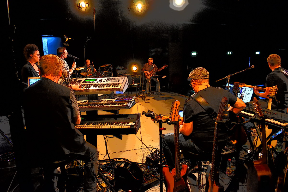 Lieblingslieder einer Band: "Street Life" lieen sich im Kulturwerk Wissen tief in die Musikerseele blicken. Foto: Wolfgang Rabsch