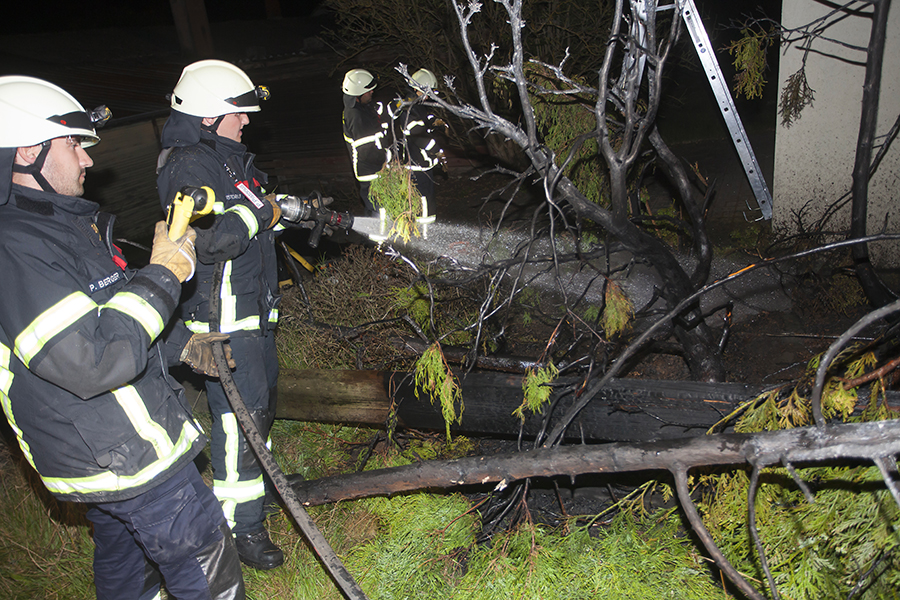 Feuerwehr Puderbach am Freitag zwei Mal gefordert