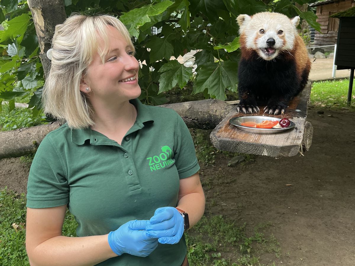 Die neue Tierrztin lernt ihre Patienten kennen. (Foto: Alexandra Japes)