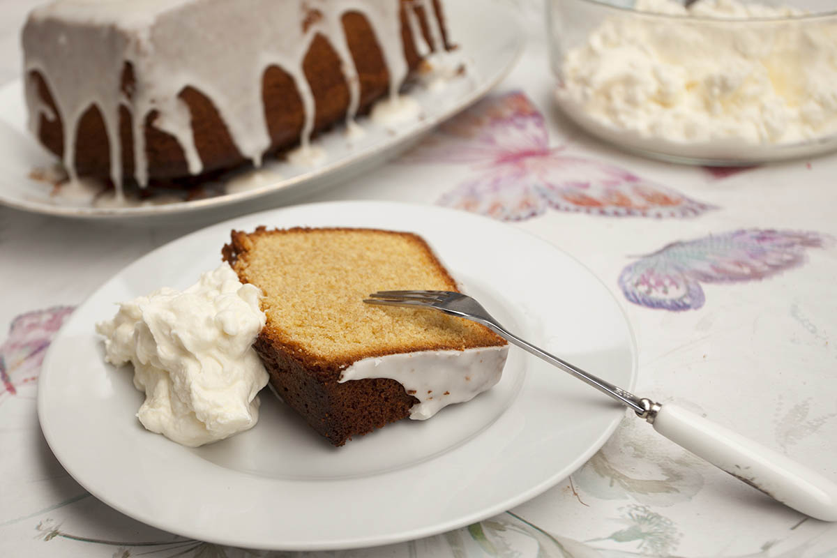 Westerwlder Rezepte - Zitronenkuchen mit Zitronencreme