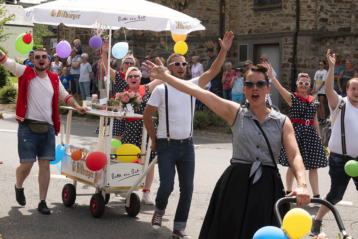 Gromaischeid feierte heien Sommerkarneval