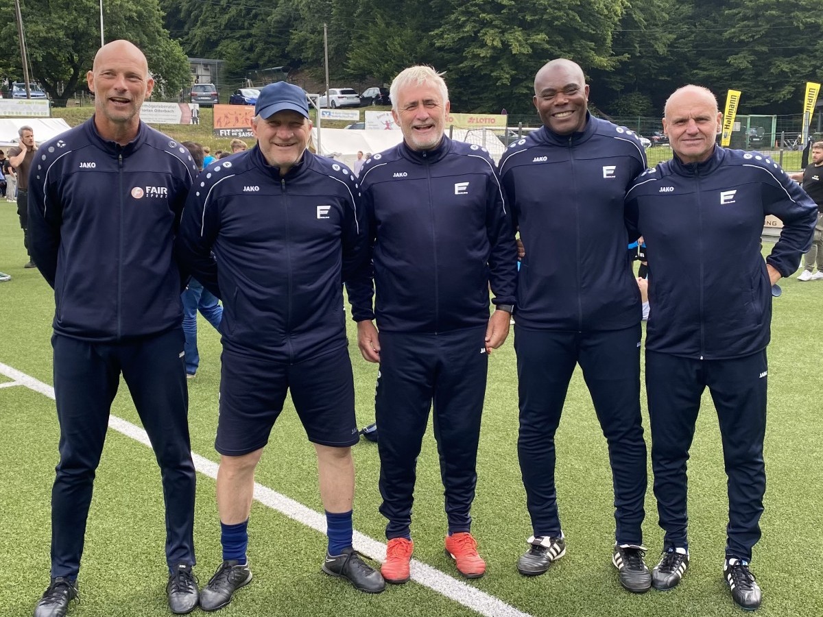 Arie van Lent, Thomas Kastenmaier, Jrg Wittwer, Bachirou Salou, Martin Schneider (Fotos: Klaus-Jrgen Griese)