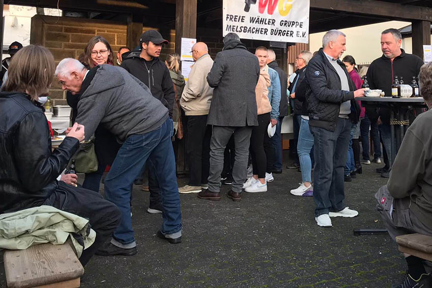 Die FWG Melsbach lud zum 7. Kartoffelfest