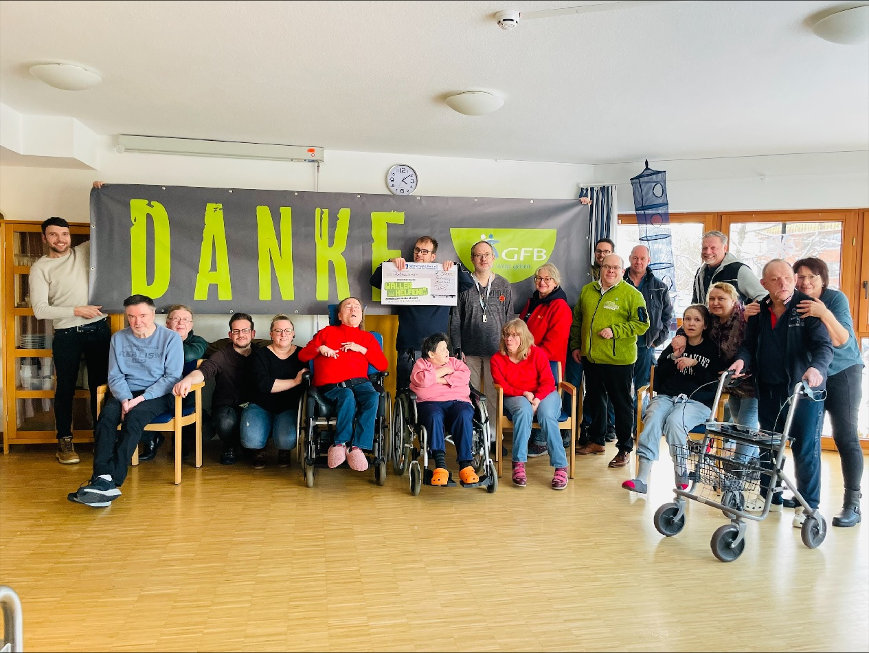 5.000 Euro fr ein gutes Miteinander. (Fotoquelle: Wller Helfen e.V.)