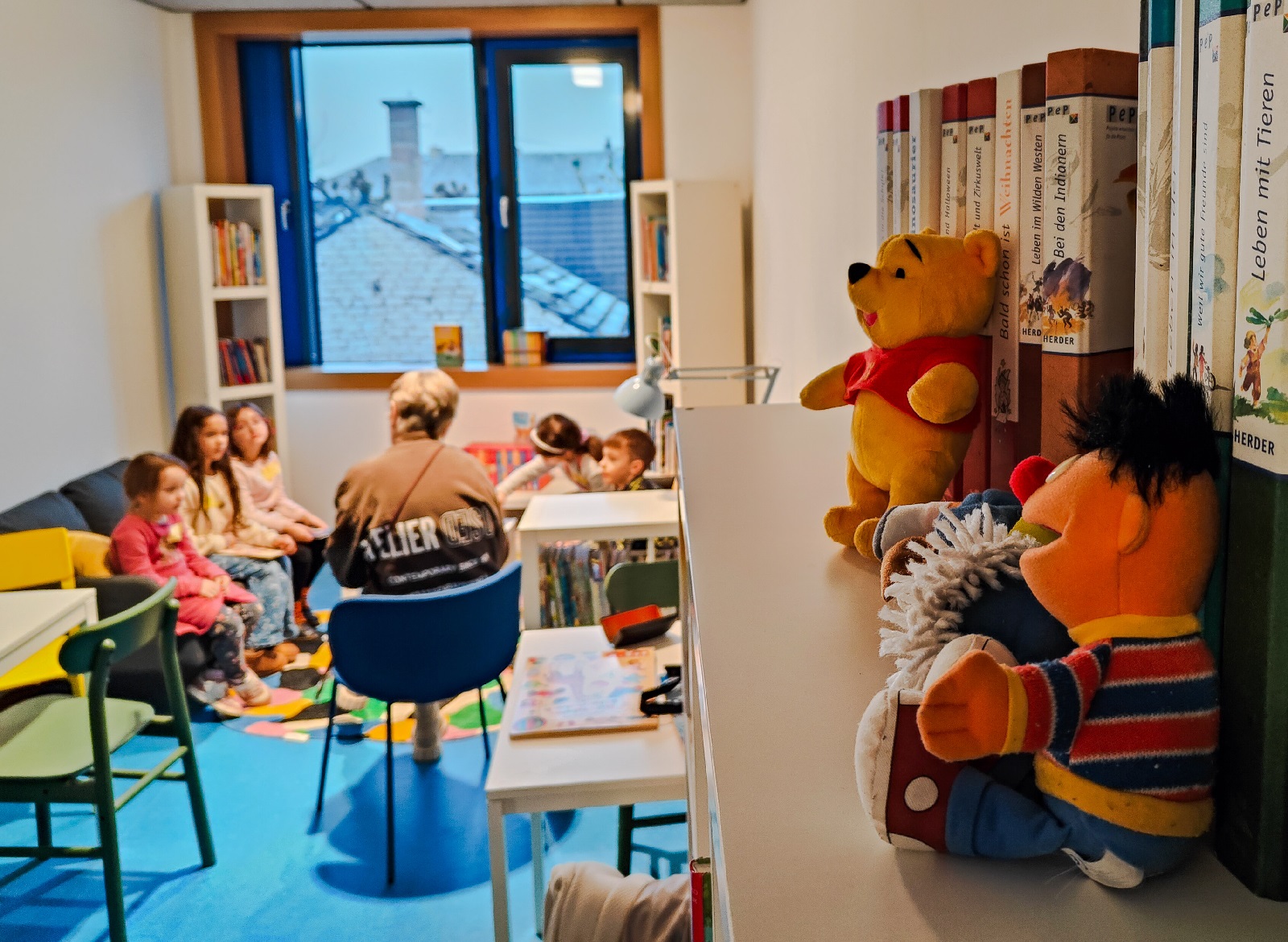 Vorlesestunden fr Kinder in der "Zweiten Heimat" in Hhr-Grenzhausen