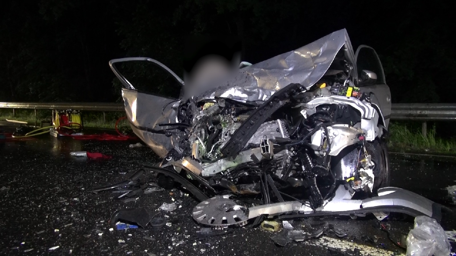 Originalbilder vom tdlichen Unfall im Juni 2022. (Alle Fotos: Ralf Steube)