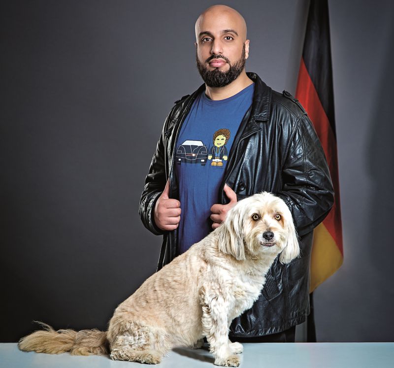 Staatsfreund Abdelkarim. Foto: Guido Schrder