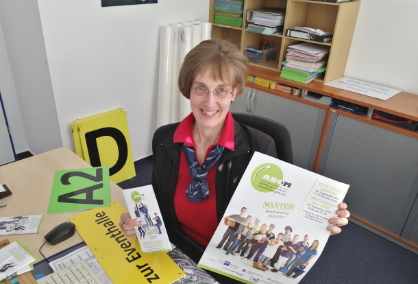 Abom 2019: Bei Silke Baudendistel bei der IHK in Altenkirchen laufen die Fden der Organisation zusammen. (Foto: hak)