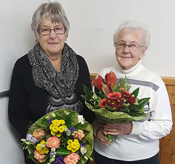 Abschied fr zwei Kursleiterinnen beim DRK Altenkirchen. Foto: DRK