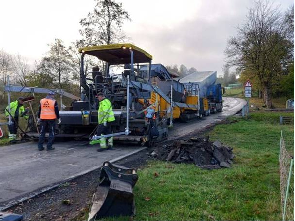 Sanierungsarbeiten an der K 76 abgeschlossen: Straensperrung wird aufgehoben