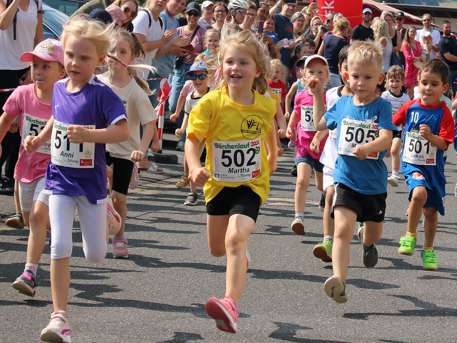 Waldbreitbach: Wiederholungssiege und Premiere beim 4. Bärenkopplauf und 1. Bärchenlauf
