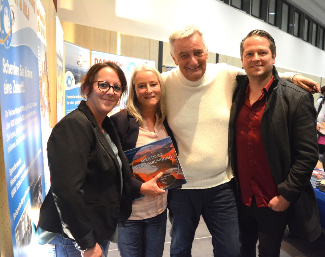 Reiner Meutsch (2.v.r.) und sein Team. (Alle Fotos: Wolfgang Rabsch)