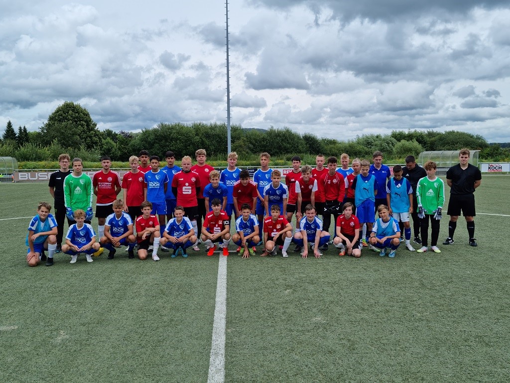 U15 Mannschaften des Ahrweiler BC und EGC Wirges (Fotoquelle: EGC Wirges)