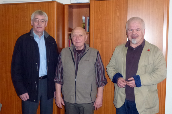 Von links nach rechts: Michael Syr, Gerd Anhuser und Ferhat Cato. Foto: Privat