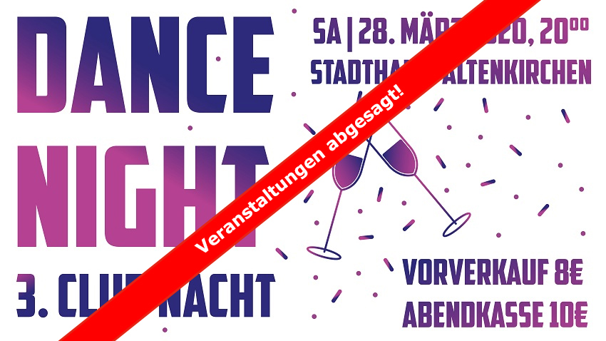 Altenkirchener Schtzengesellschaft: Dancenight und Festkommers abgesagt