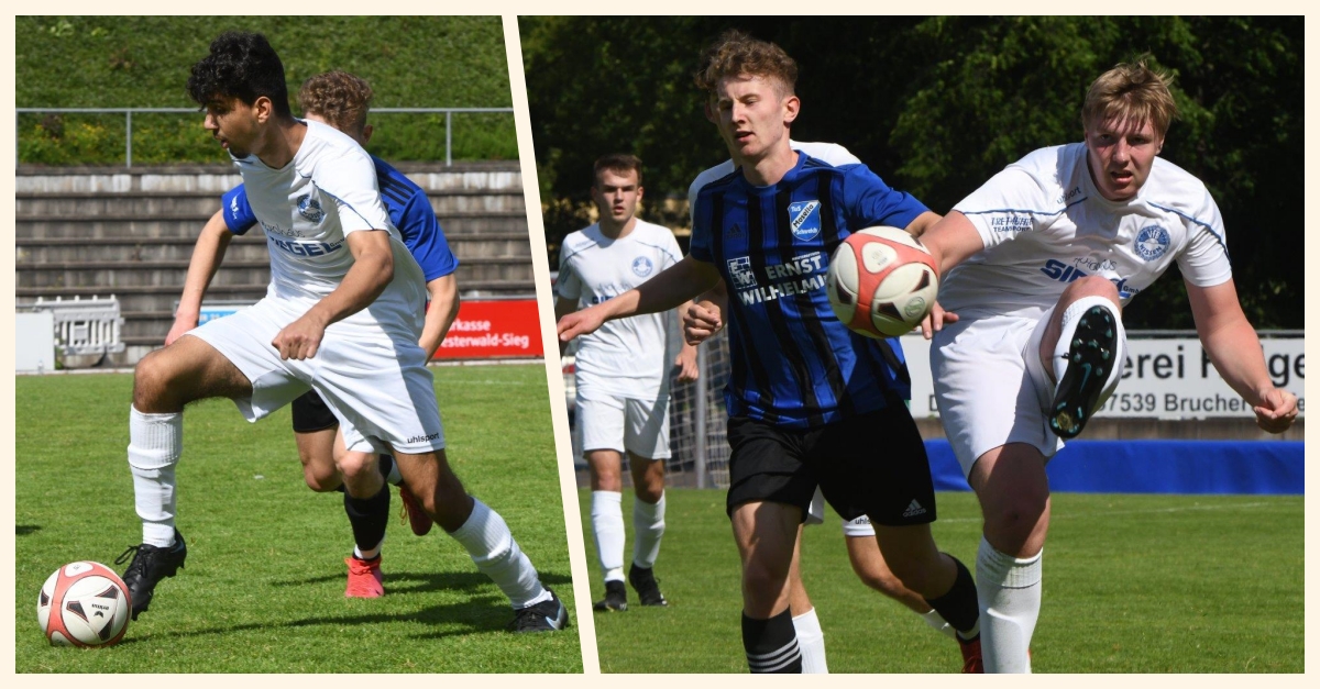 Foto Links: Faruk Cifci. Foto rechts: Mika Winter. (Fotos: SG Wisserland)