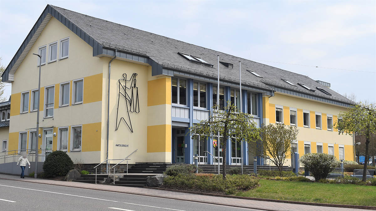 Amtsgericht Altenkirchen. Foto: Wolfgang Rabsch