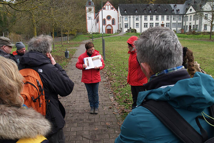 Die Familienwanderung fhrt hinauf zum Rmerturm. Foto: Stadt Bendorf