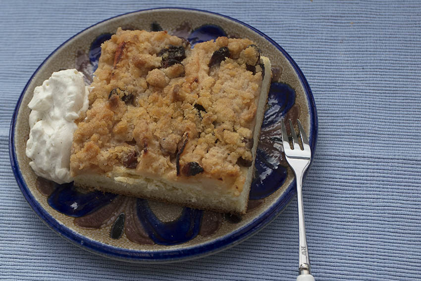 Westerwlder Rezepte: Blechkuchen mit pfeln und Birnen 