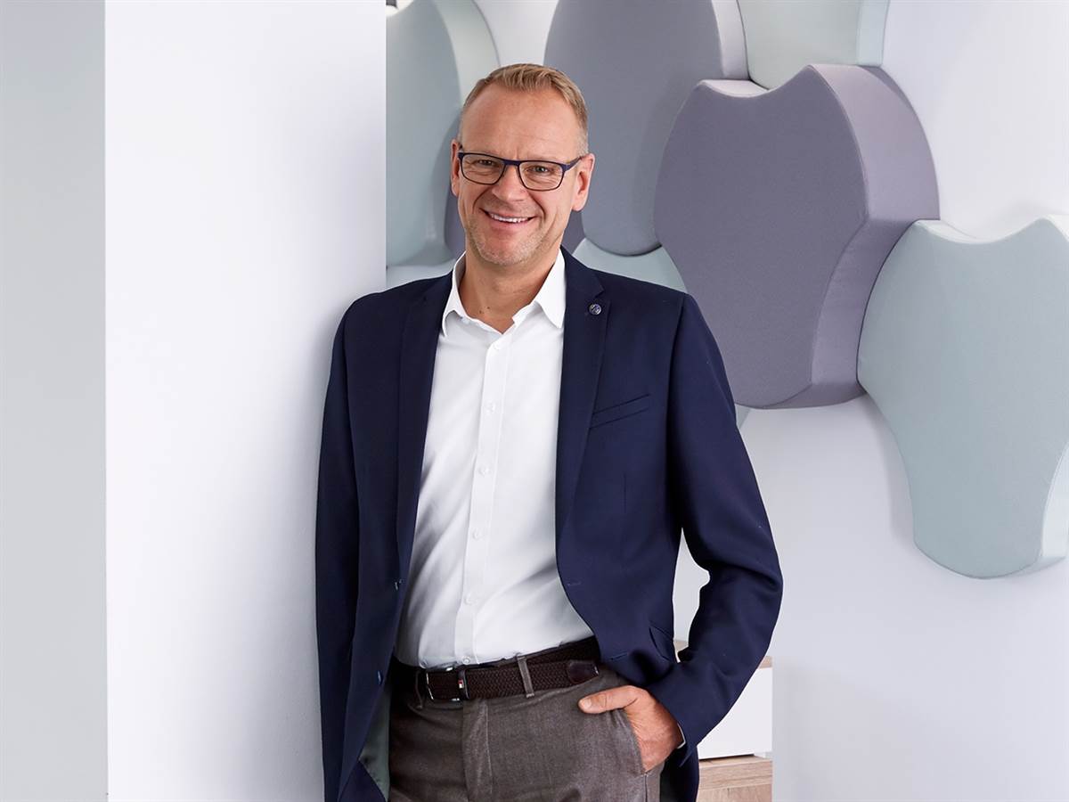 Der CEO (geschäftsführender Manager) der SSI Schäfer Shop GmbH Andreas Reuter. (Copyright: SSI Schäfer Shop GmbH)