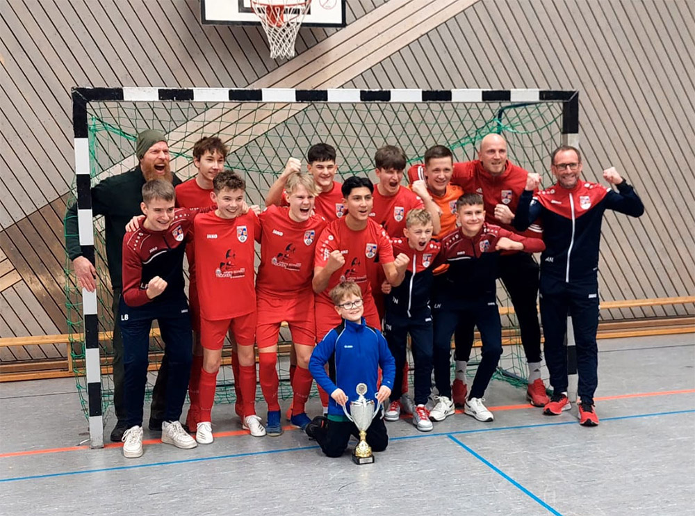 B-Junioren JSG Neitersen II Rheinlandmeister Futsal